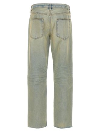 Fear of God Mens Blue Cotton Straight-Leg Jeans Clothing