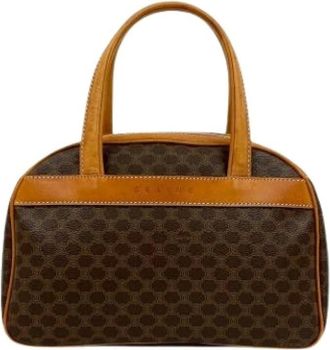 Celine Pre-owned Handbags, female, Brown, Size: ONE SIZE Pre-owned Plastic celine-bags