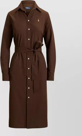 Ralph Lauren long sleeve dress waist tie belt