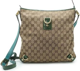 Gucci Pre-owned Cross Body Bags, female, Multicolor, Size: ONE SIZE Pre-owned Canvas handbags