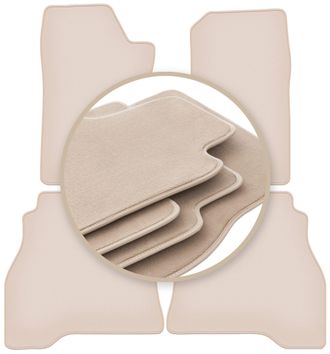 OEM Alfombrillas Premium Beige Para: Jeep Gladiator 2019