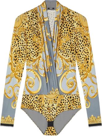 Versace Graphic-print Bodysuit