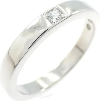 Bulgari Platinum Platinum 950 Band Ring (Pre-Owned)