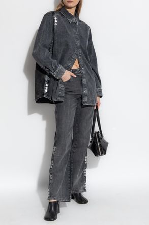 Gestuz Jeans Zuva, Womens, Grey