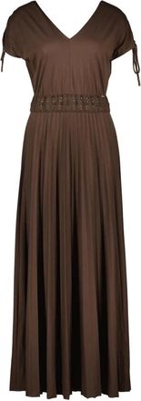 Cinque Cinque, Kleedjes, Dames, Bruin, S, Maxi Jurk