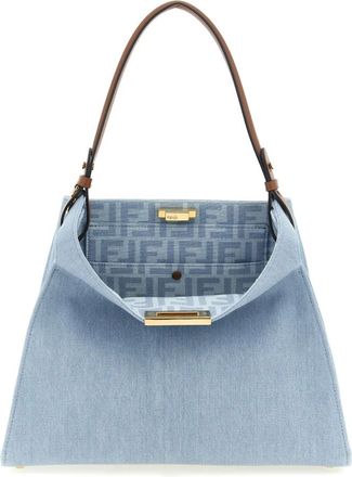 Fendi Dames, Tassen, Blauw, Maat: ONE Size