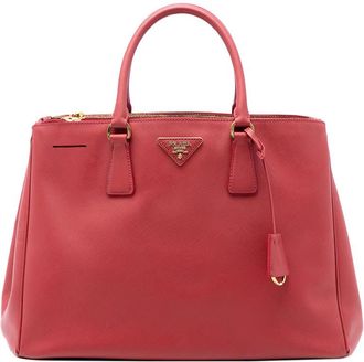 Prada Pre-owned Prada Large Saffiano Lux Galleria Double Zip Satchel Ladies QN5HYN3YI8TY5QH3