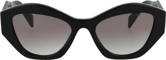 Prada Dames, Accessoires, Zwart, Maat: 53 MM