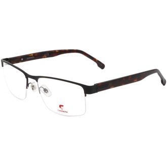 Carrera Mens 58 mm Black Opticals