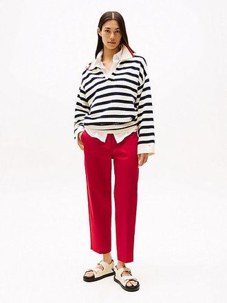 Tommy Hilfiger Slim Straight Leg Ankle Chinos