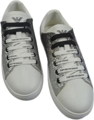 Emporio Armani Low-Top Sneaker - Sneakers White - Gr. 37 (EU) - in Weiß - für Damen