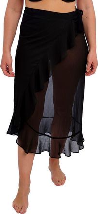 Fantasie Nauru Cover-Up Sarong Skirt in Black at Nordstrom, Size Small