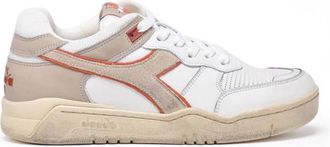 Diadora B.560 Used Sneakers - Heren - Sneakers - Veelkleurig - 42 EU - Leer - Schoenen