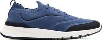 Brunello Cucinelli lace-up sneakers - Blauw