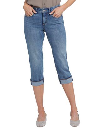 NYDJ Petite Marilyn Majorca Bay Crop Jean