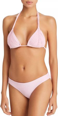 PilyQ Riviera Bikini Bottom In Pink