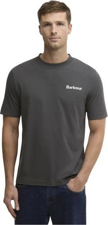 Barbour Packling Graphic T-Shirt - Heren - T-shirts - Grijs - XL - Tops