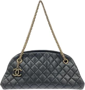 Chanel Pre-owned Mademoiselle Lambskin Shoulder Bag - - Pre-owned - Donna - Nero - ONE SIZE