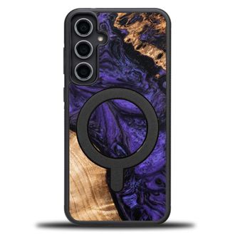 OEM Funda Bewood Unique Para Samsung Galaxy S23 Fe - Violeta Con Magsafe