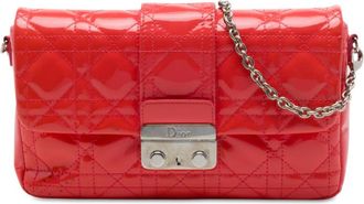 Dior Pre-owned Dior Patent Cannage New Lock Pouch Crossbody Ladies I29WKBZ4HQKXIHM8