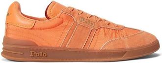 Polo Ralph Lauren Heritage Aera Suede Sneakers - Dames - Sneakers - Oranje - 41 EU - Leer - Schoenen
