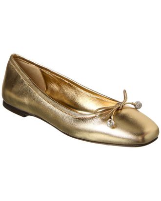 Jimmy Choo London Elme Leather Flat