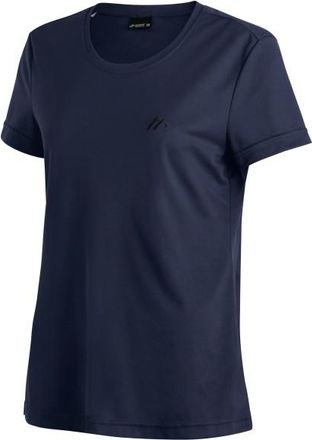 Maier Sports Waltraud H/S Funktionsshirt f&uuml;r Damen | blau