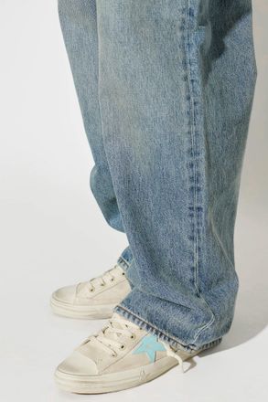 Golden Goose V-Star 2 Sports Shoes, Mens, Cream