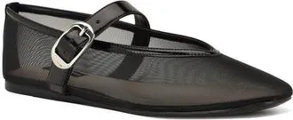Nine West Vanceen Mary Jane Flat in Black at Nordstrom, Size 10.5