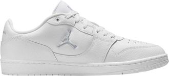 Nike Air Jordan Court Connect leren sportschoenen voor heren (Wit)