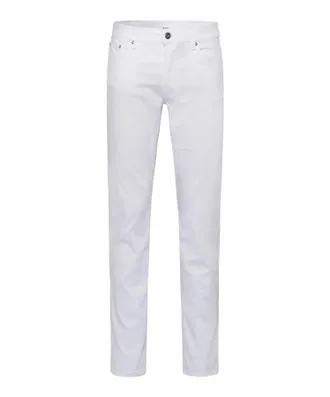 Brax Mens Style Chuck Hi-Flex Light Pants In White