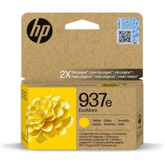 Braun Hp 937e Cartucho Amarillo Officejet Pro 9110b, 9120
