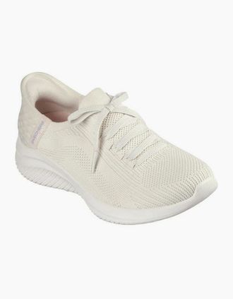 Skechers Womens Skechers Ladies 149710 ULTRA FLEX 3.0BRILLIANT PATH in Natural - Cream - Size: 6