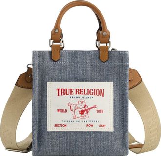 True Religion Mini Denim Tote Bag in Dark Denim at Nordstrom Rack