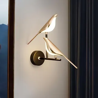 OEM L&aacute;mpara De Pared Magpie, Luz De Pared Para Tv, L&aacute;mpara De Mesita De Noche De Lujo Para Habitaciones De Hotel, L&aacute;mpara De Pared Sencilla Y Creativa Con
