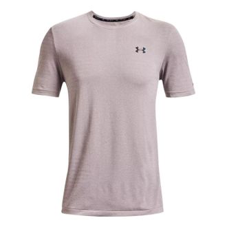 Under Armour Rush Seamless GeoSport Short Sleeve T-shirt Stone Beige 1370441-279