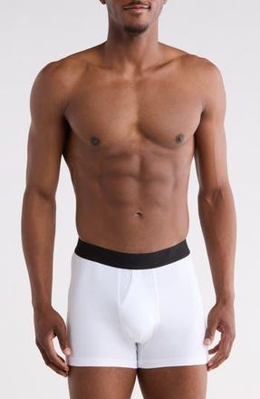 Stance Standard Solid Boxer Briefs in White at Nordstrom Rack, Size X-Large