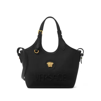 Versace La Medusa Canvas Mini Tote