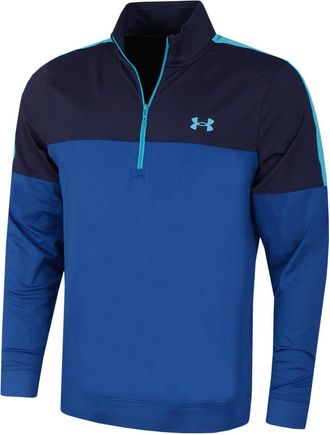 Under Armour Mens UA Storm Golf Sweater - Blue Mirage - XXL