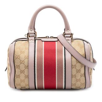 Gucci Pre-owned Gucci Small GG Canvas Web Joy Boston Bag Ladies 61BEZHFF3S19LO5V