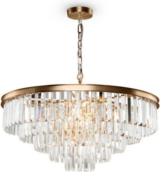 Maytoni Revero Plafoniera a sospensione classica in ottone a 12 luci Revero - Maytoni