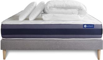 Actisom Pack Colch&oacute;n Gris Espuma Viscoel&aacute;stica 180 X 200