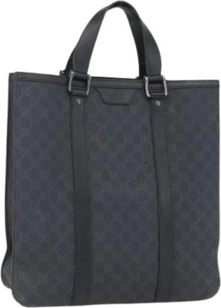 Gucci Pre-owned Vintage Tote Bag - Dames - Vintage Shopper - Zwart - ONE Size - Vintage