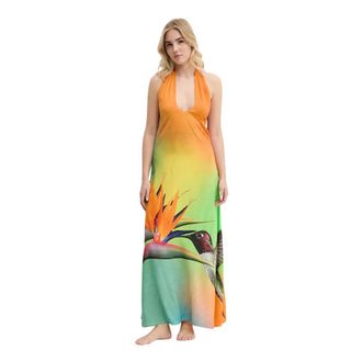 Desigual Kleedjes, Dames, Veelkleurig, M, Colibr&iacute; Jurk