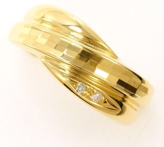 C&A Yellow Gold Yellow Gold (18K) Band Ring (Pre-Owned)
