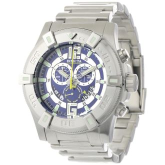 Invicta Luminary Chronograph Blue Dial Mens Watch 0357
