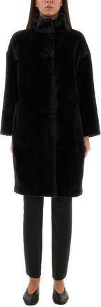 Herno Plush Faux Fur Coat