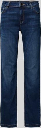 Mos Mosh Straight Leg Jeans im 5-Pocket-Design Modell ASHLEY in Dunkelblau, Gr&ouml;&szlig;e 26