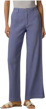 Kut from the Kloth Meg High-Rise Wide Leg Trouser In Cornflower