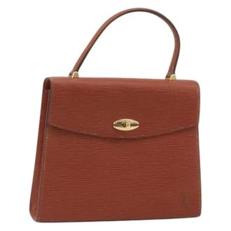 Louis Vuitton Pre-owned Vintage Epi Hand Bag - Dames - Pre-owned - Bruin - Maat: ONE Size Leer
